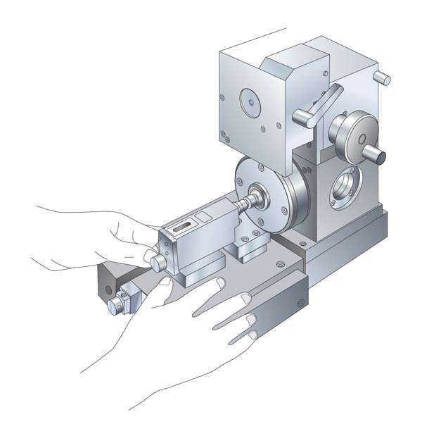 The pusher-type torque sensor is mounted on an Anderon meter drive unit.