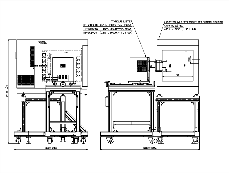 Dynamometer and Temperature & Humidity Chamber